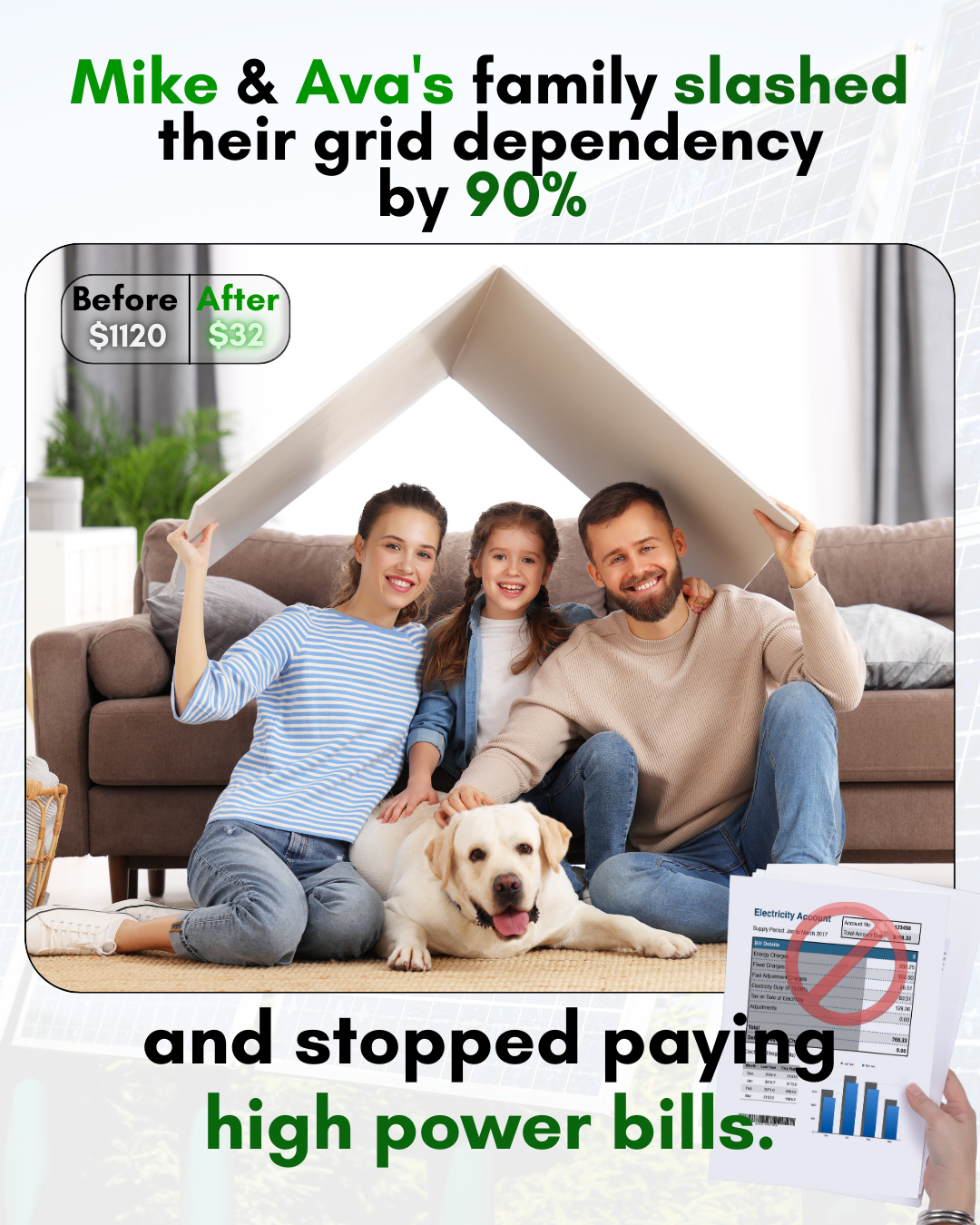 Go GridFree to Slash your Electricity bills