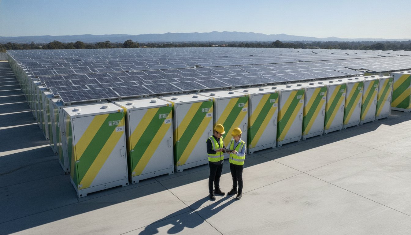 Large Scale Battery Storage Solutions Victoria: Industrial Case Study & ROI 2026