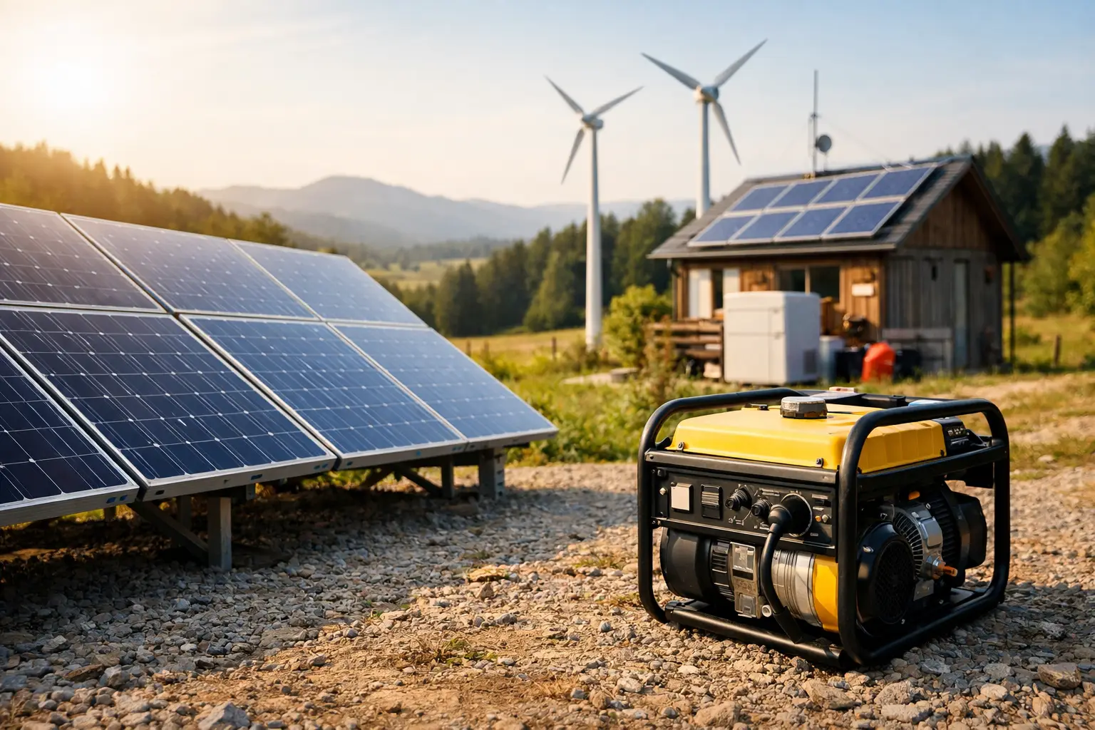Best Off Grid Solar System With Generator Backup