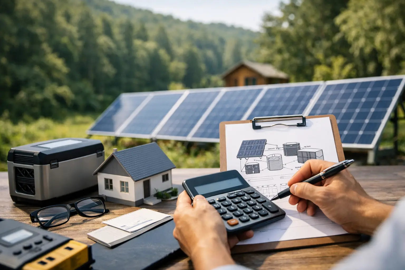 How to Calculate Off Grid Solar System Size