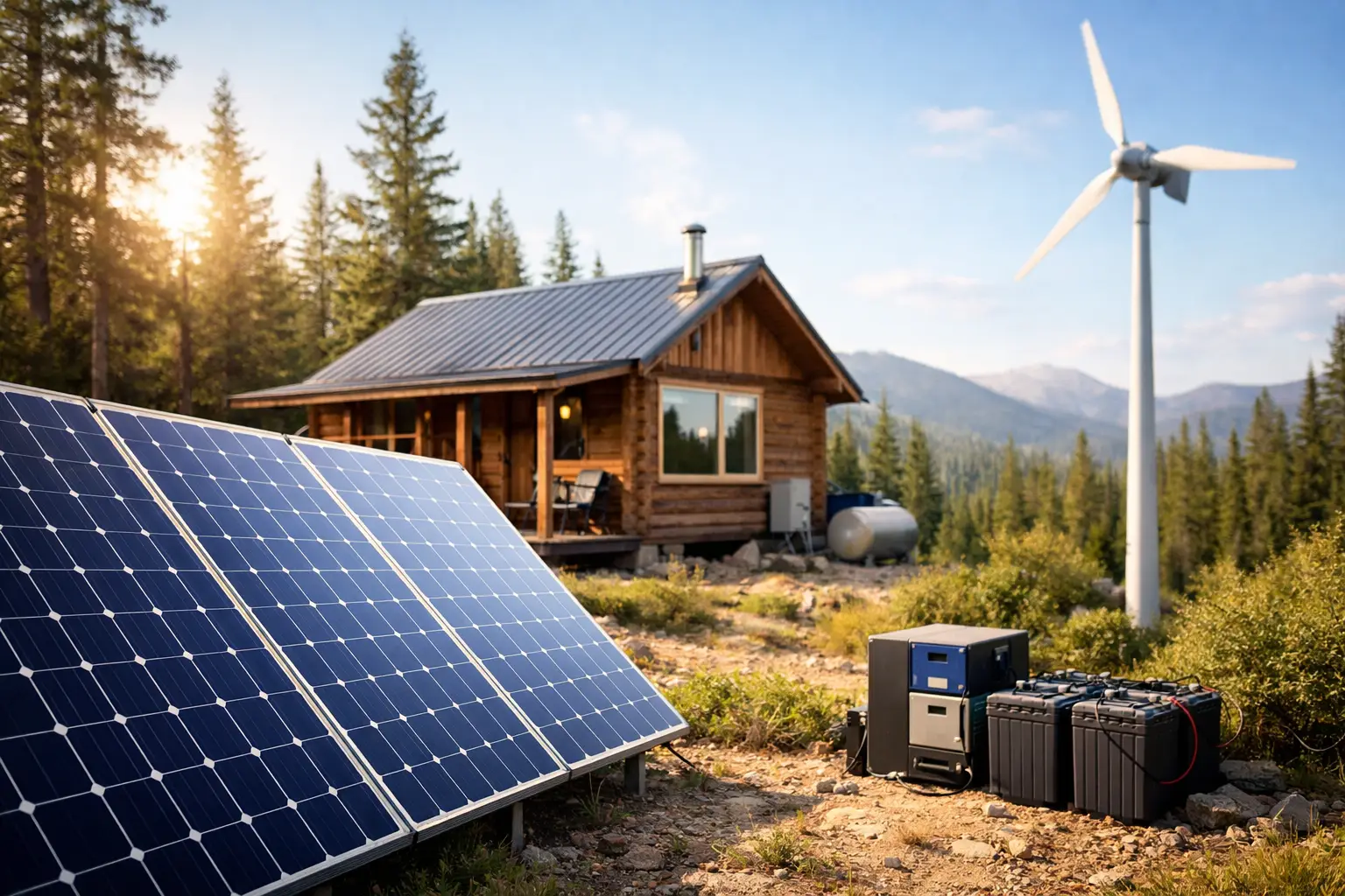 Off Grid Solar Systems for Cabins Explained