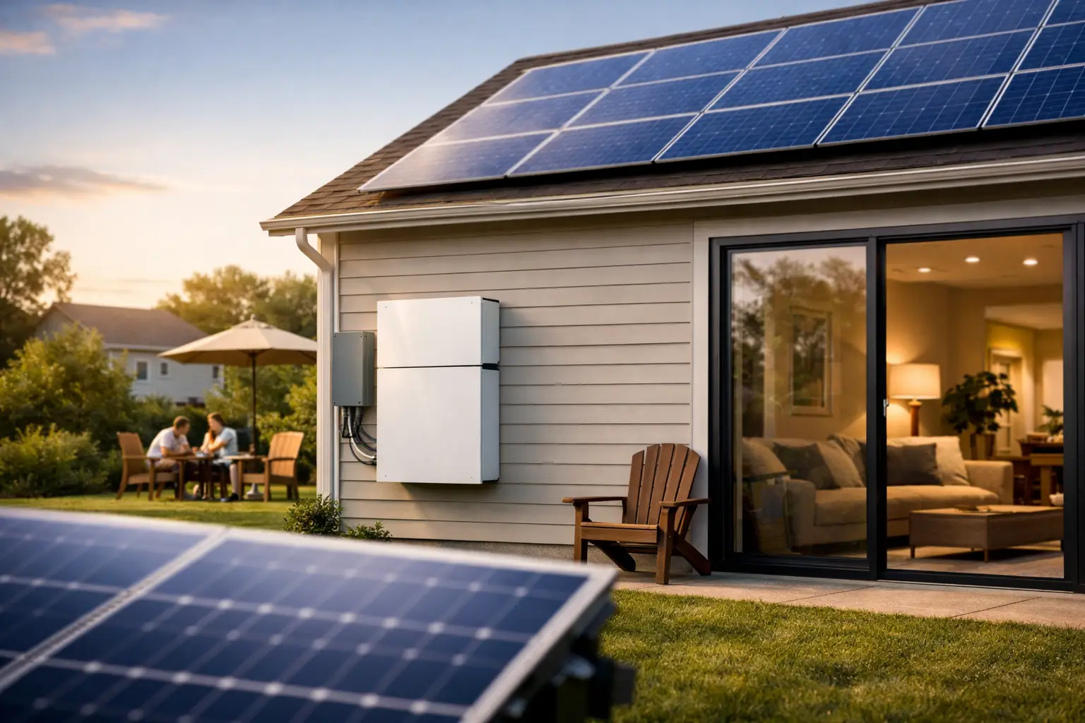 How Solar Batteries Work in Real Homes