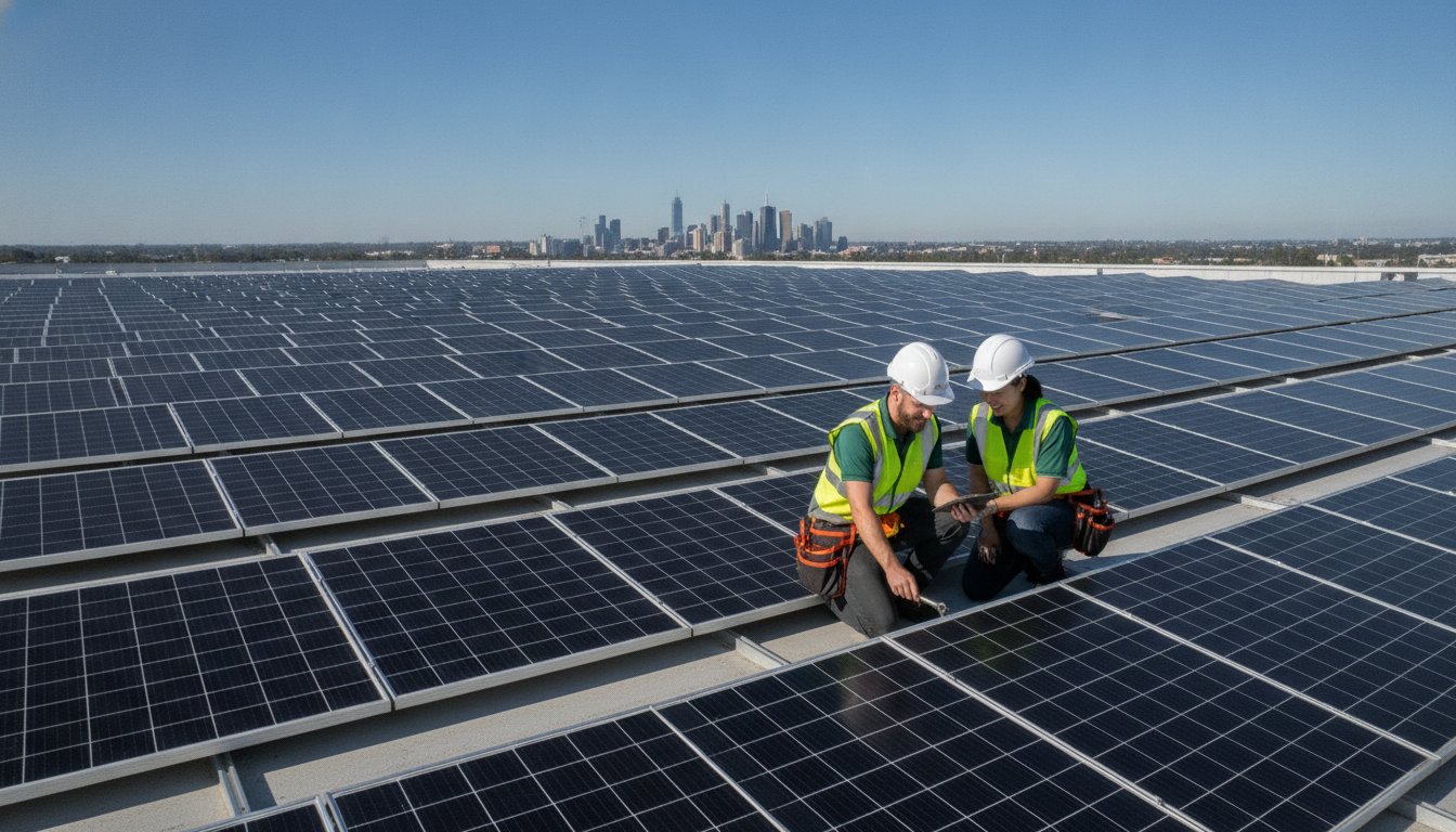 Commercial Solar Cost Victoria 2026: Pricing, Rebates & ROI Guide