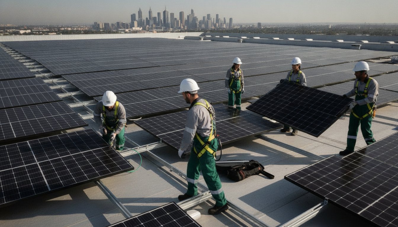 Commercial Solar Installation Melbourne: The 2026 Business ROI Strategy