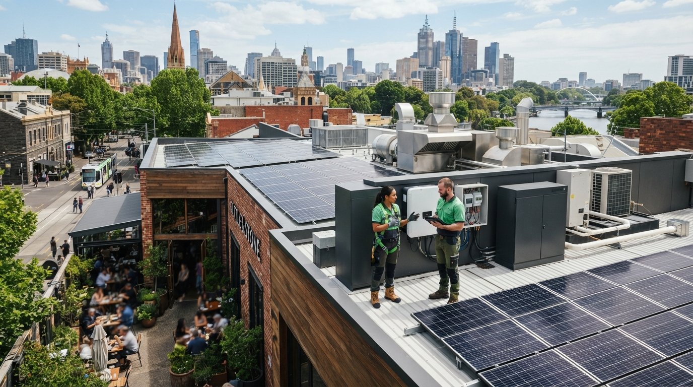 Solar for Melbourne Cafes & Restaurants: 2026 Energy Guide