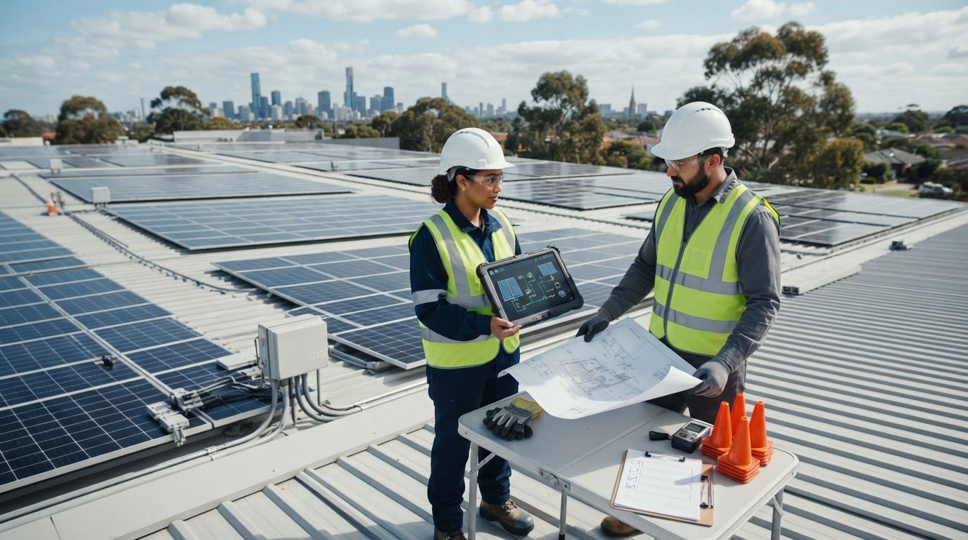 Commercial Solar Project Management in Melbourne: A Business Buyer’s Guide