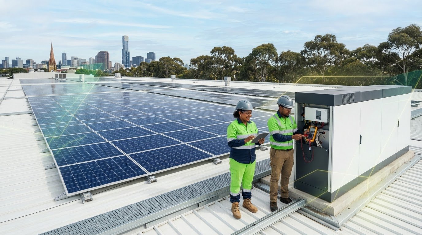 Commercial solar battery incentives in Victoria: eligibility