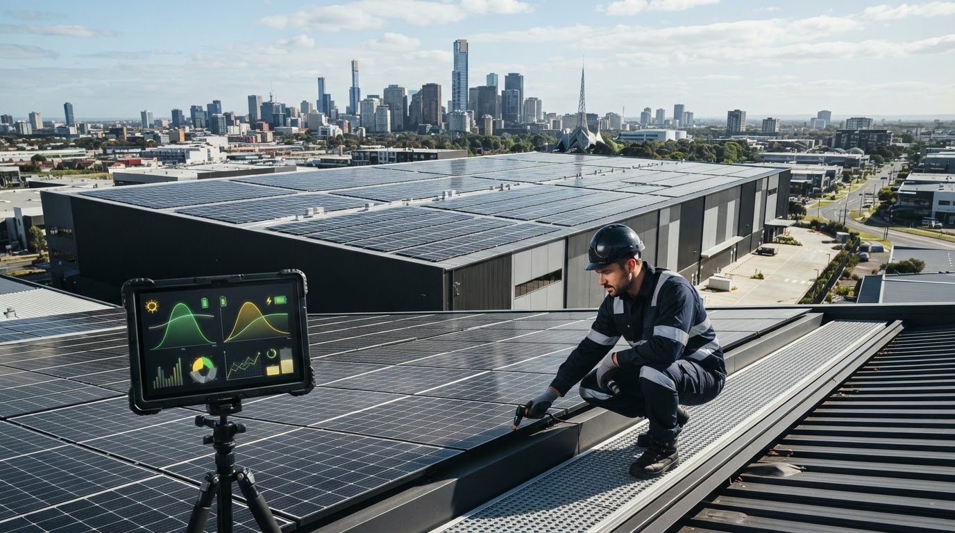 Commercial solar ROI calculator Victoria: model your business savings in 2026