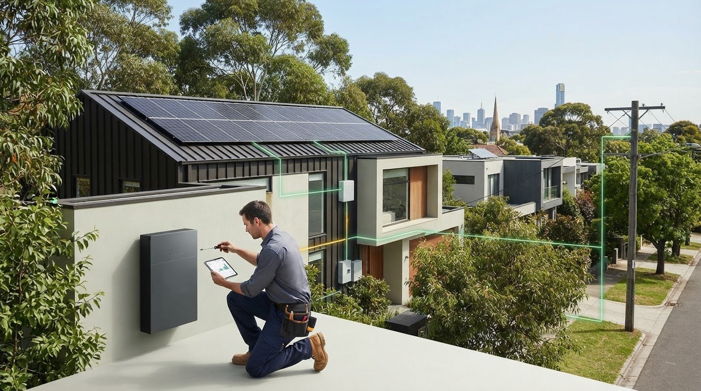 Grid-connect battery systems for Melbourne homes and businesses